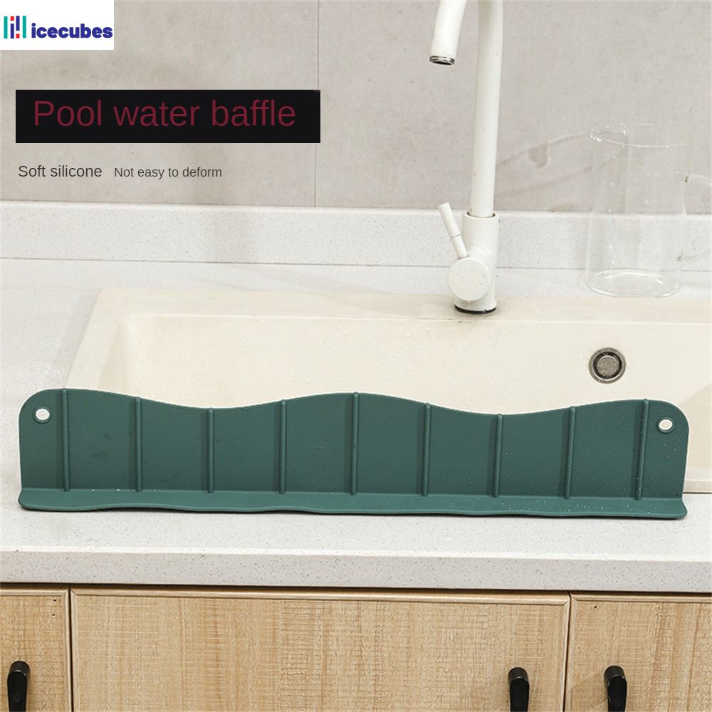 Silicone Sink Baffle Household Sink Water Barrier Waterproof Board