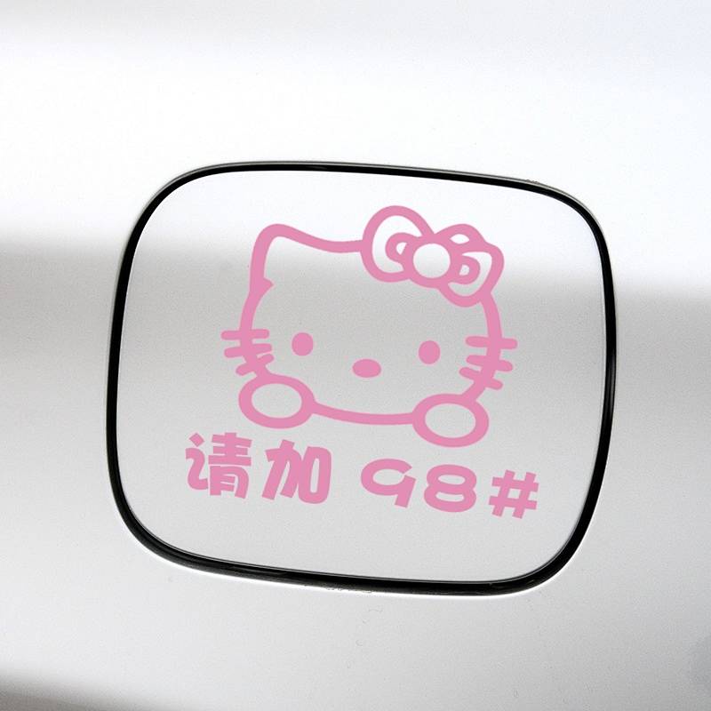 Hello Kitty Bumper Stickers Cartoon K Cat Automobile Sticker Bumper