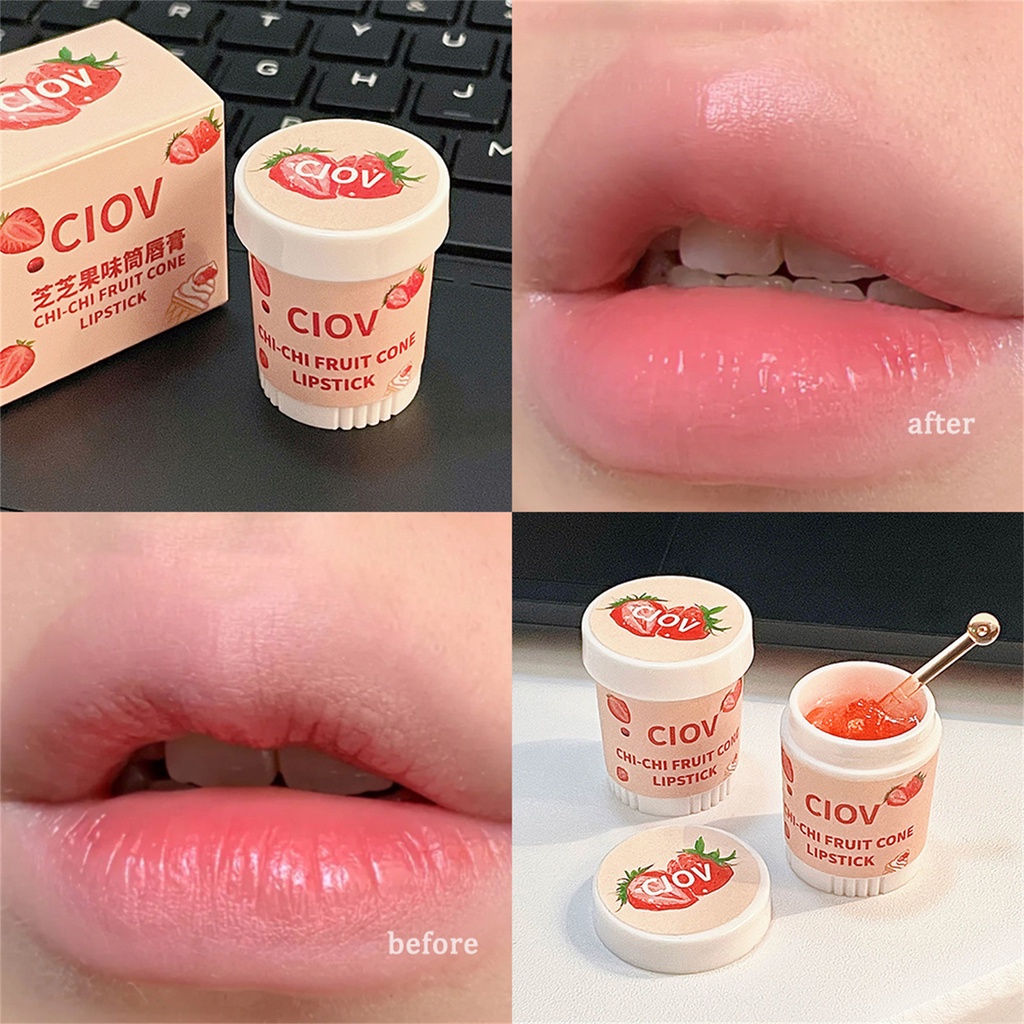 UIUO Nursing Lip Balm Beauty Health Care Lighten Lip Lines Anti