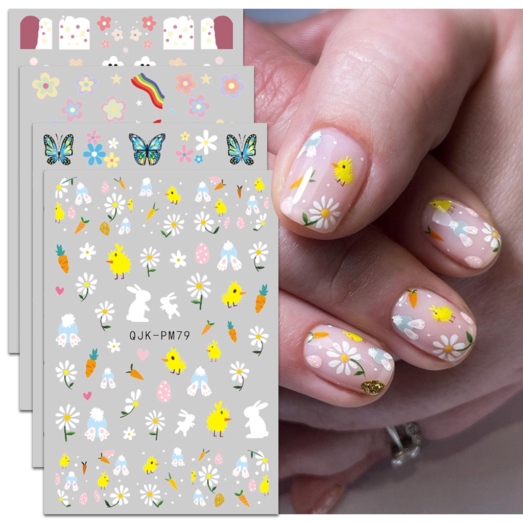 HAMA NAIL Nail Art Stickers Wholesale Children s Cartoon Cute Animals
