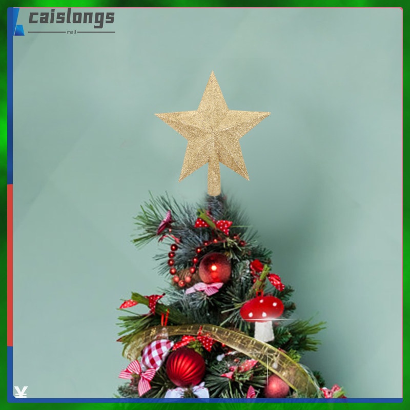 mini-christmas-tree-party-favors-xmas-star-treetop-ornament-glitter