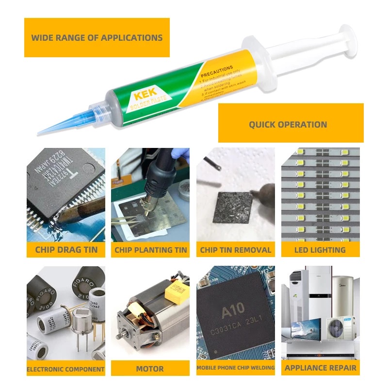 Injection Flux for Welding, Solder Paste, Soldering Components, Tin ...