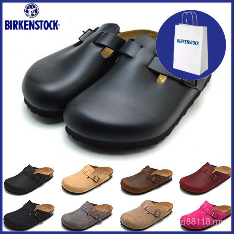 【Made in Germany 】birkenstock Boston sandals for men and women | Shopee ...