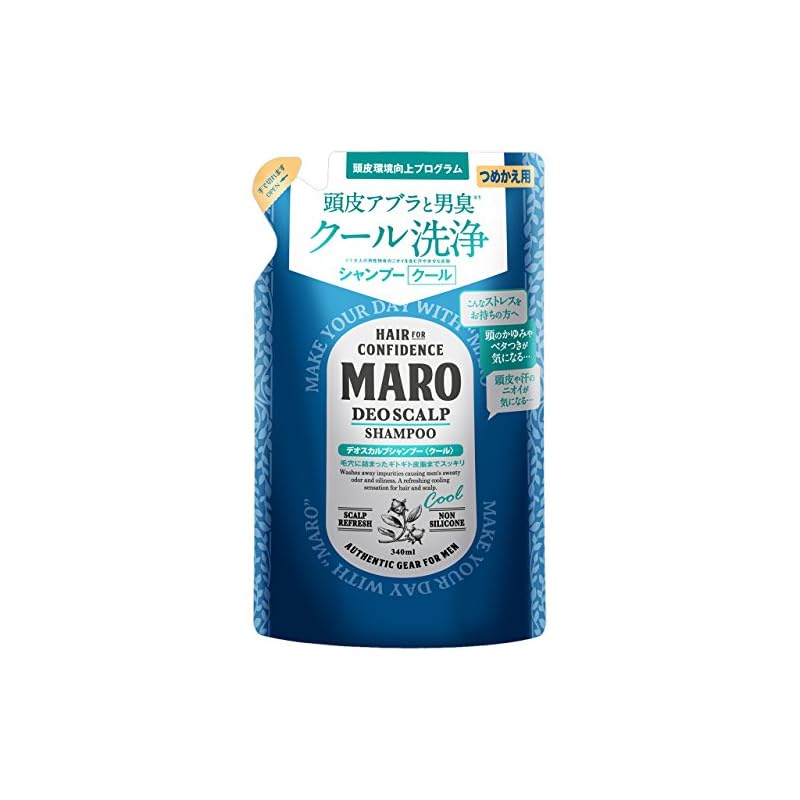 Quasidrug] MARO Deo Scalp Shampoo Men's Cool Medicated NonSilicon