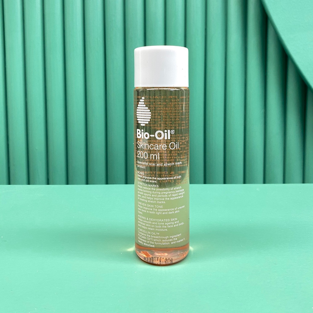 Bio Oil skincare oil for removing pregnancy marks, obesity marks, and