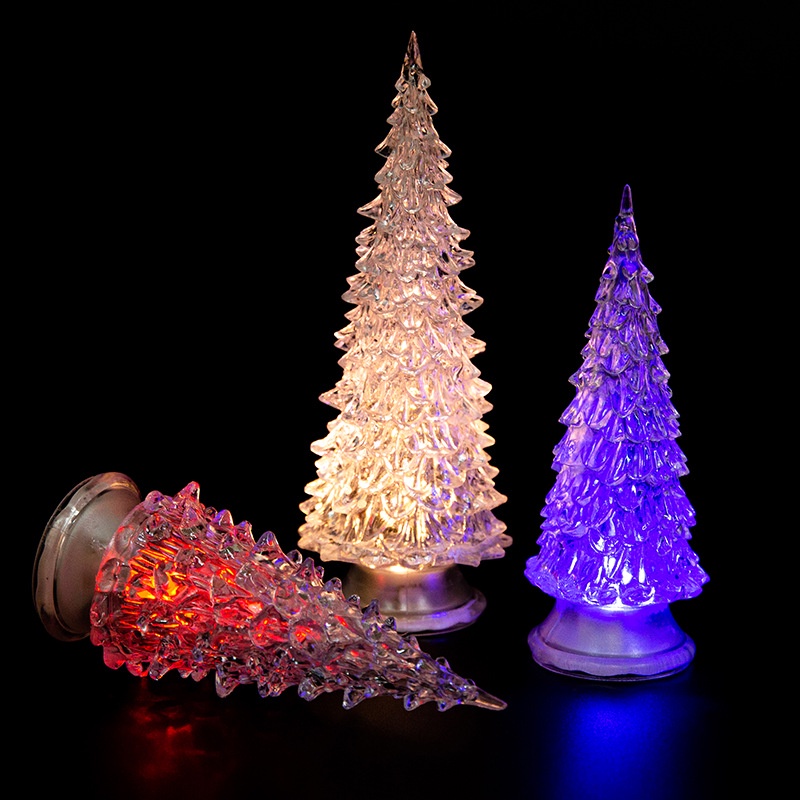 Colorful Acrylic Christmas Tree Glowing Christmas Tree 2023 Christmas
