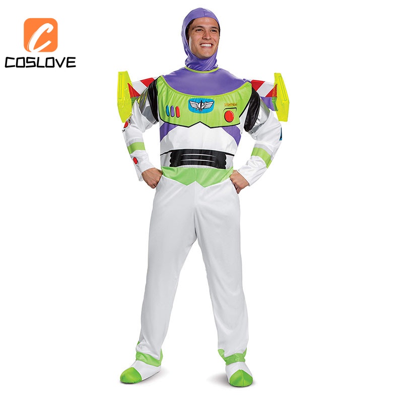 Toy Story Buzz Lightyear Cosplay Full Set Costume Suit For Man Adult ...