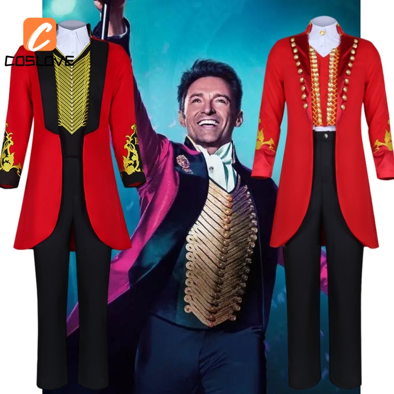 New Style The Greatest Showman P.T. Barnum Cosplay Full Set Costume ...