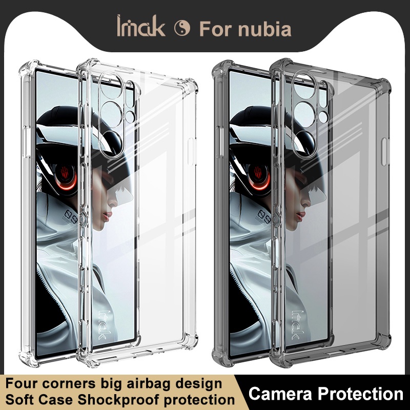 Original Imak ZTE Nubia Red Magic 9 Pro Plus 5G Shockproof Casing Clear ...