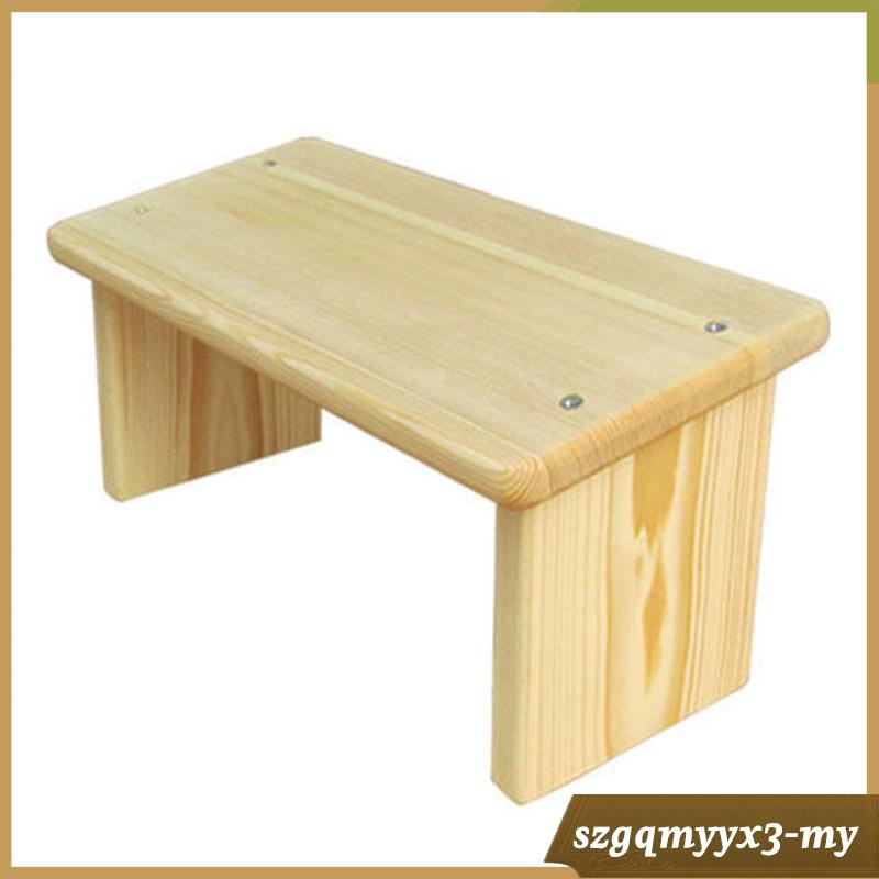 [ Meditation Bench Comfortable for Kneeling or Sitting Wooden Kneeling