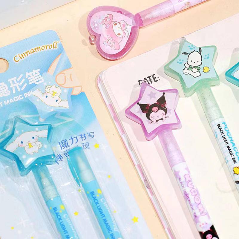 5 Styles Sanrio Mymelody Kuromi Cinnamoroll Pochacco Luminous Light ...