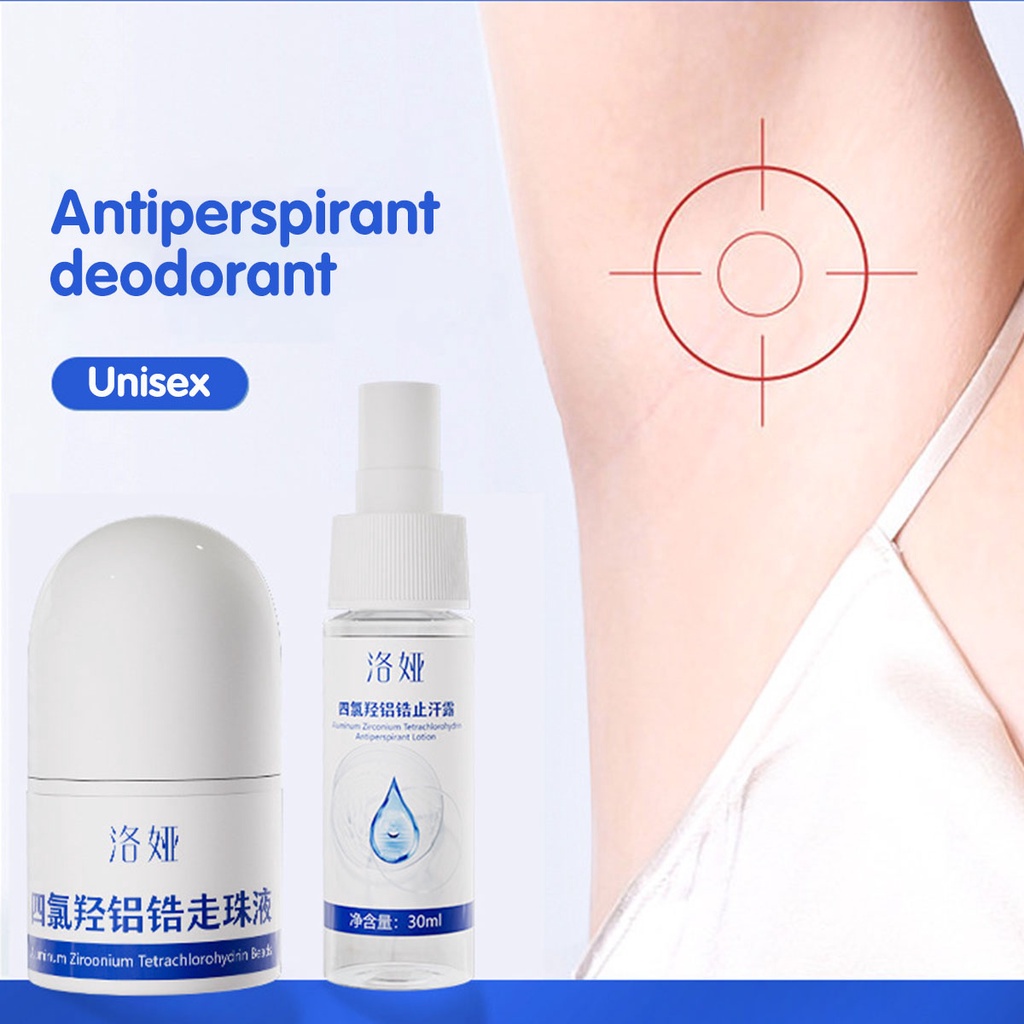 Aluminum Zirconium Tetrachlorohydrin Antiperspirant Lotion 30ml Refreshing Anti Odour long