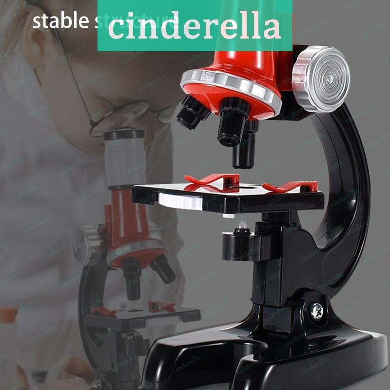 Cind for Creative Microscope Kit for Kids Students Adjustable Lenses ...