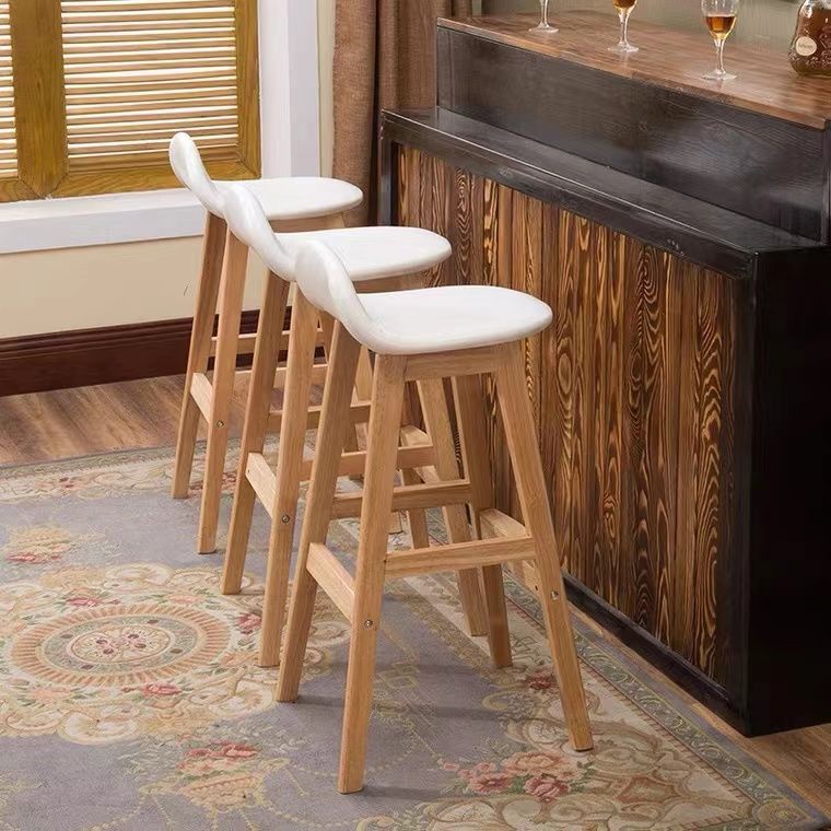Solid Wood Style Highend Bar Chair Family Living Room Dining Room