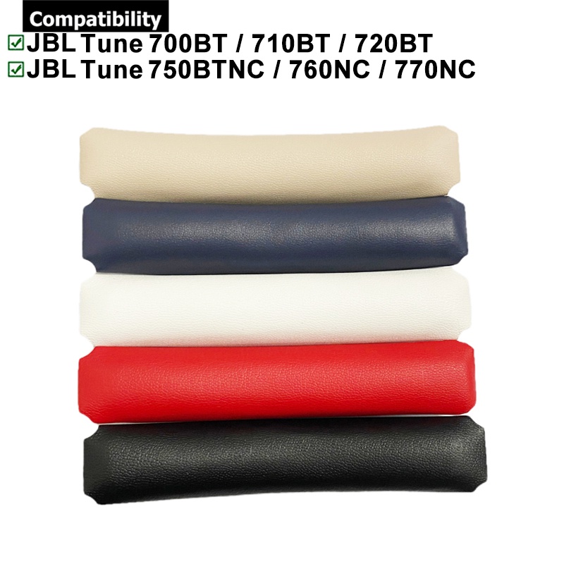 Tune 750BT Coussinets de rechange pour casque JBL Tune 700BT / 710BT / 700BTNC / 750BT / 760BTNC, peau protéinée plus douce, mousse antibruit haute densité (bleu