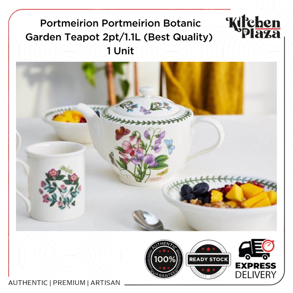 Portmeirion Botanic Garden - Older Backstamps Teapot | We'll Find It