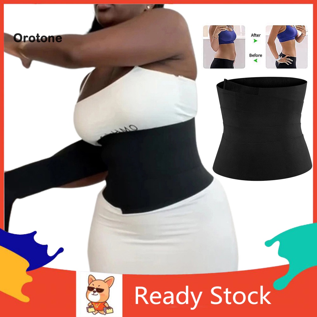 [Ready stock] Bandage Wrap Adjustable Back Brace Daily Use Nylon
