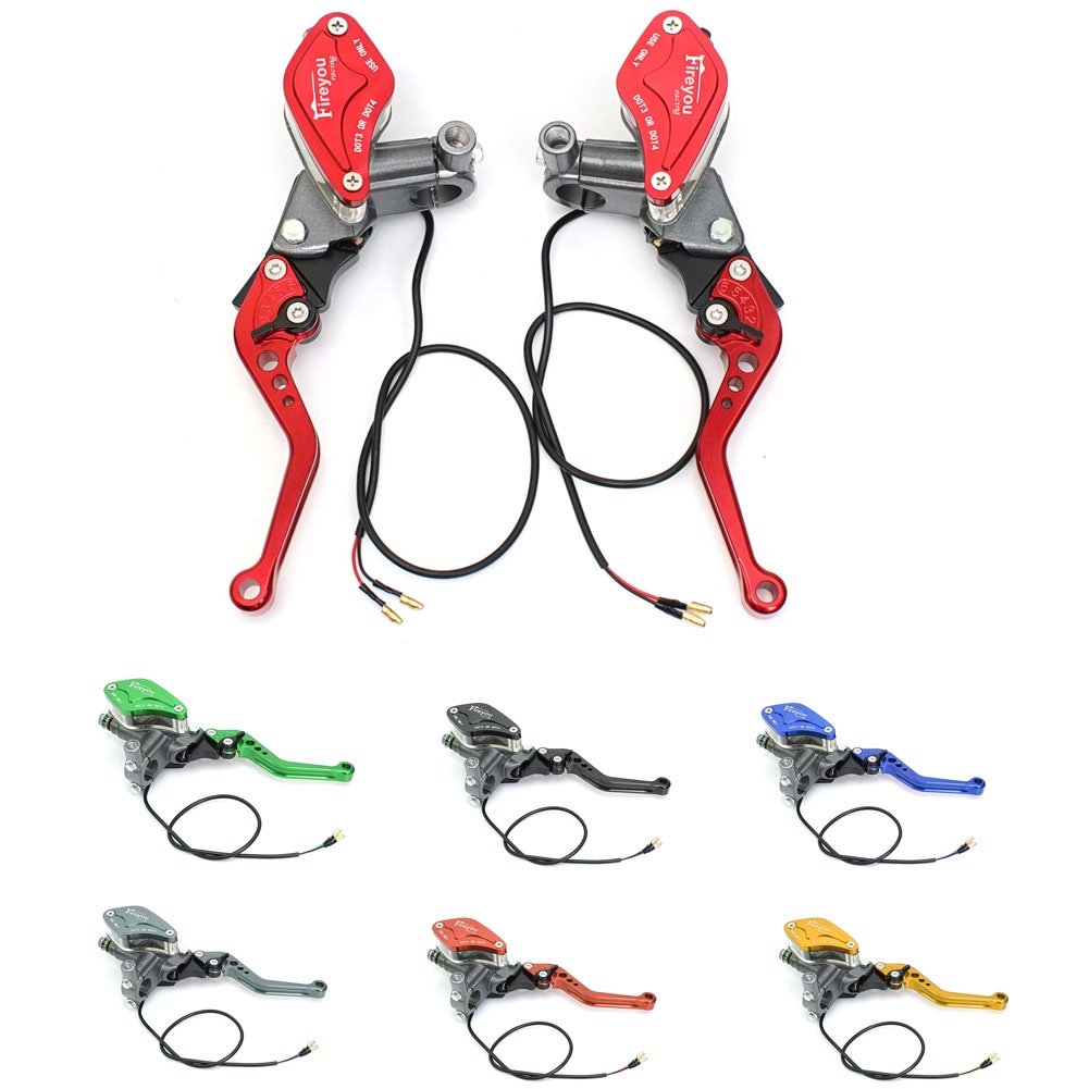 thumbnail image 2 of Universal Front Hydraulic Brake Master Cylinder With Lever For Bike, ATV, Scooter, Go Kart 2 of 3