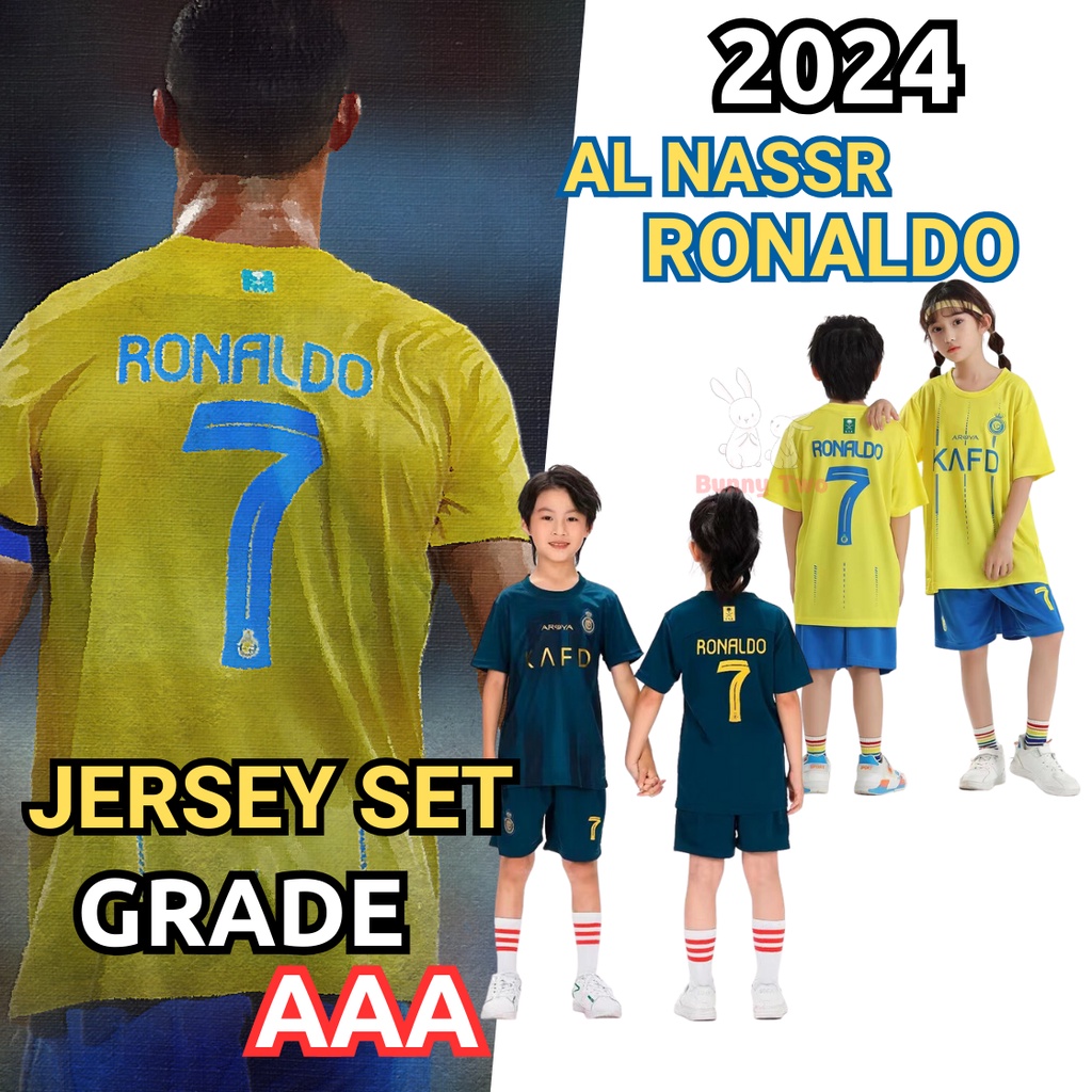 football jersey set kids ronaldo al nassr jersi bola jersey ronaldo