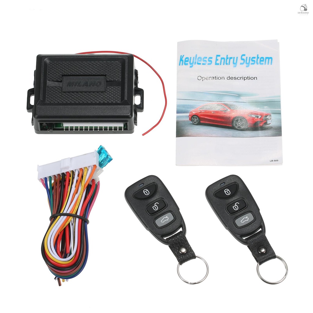 Universal Car Door Lock Keyless Entry System Car Immobilizer Auto