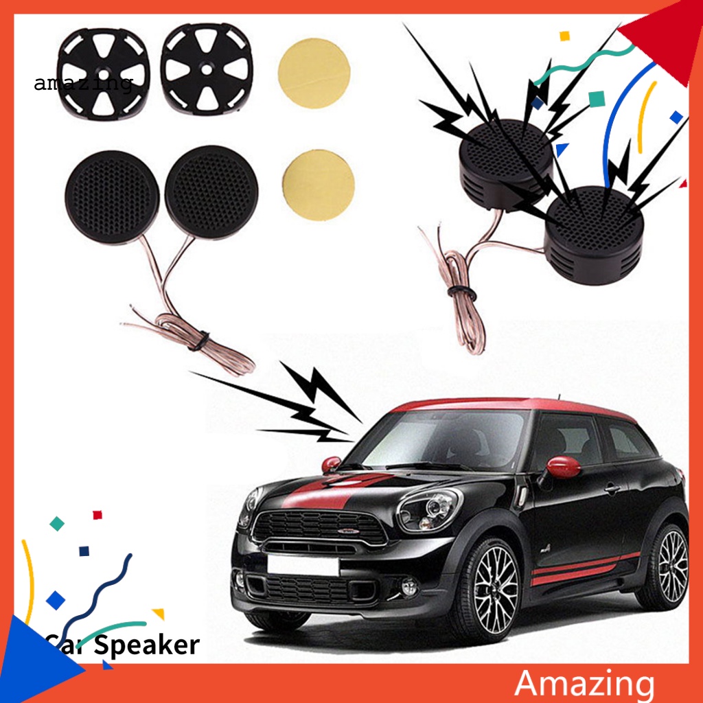 [AM] 1 Pair TP005A Car Speaker HiFi Level Super Subwoofer Stereo