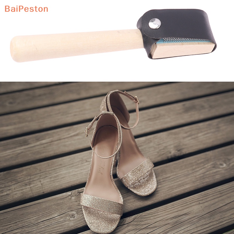 [BaiPeston] Suede Sole Wire Shoe Brush Cleaners Ballet Dance Shoes Cleaning Brushes Shoes