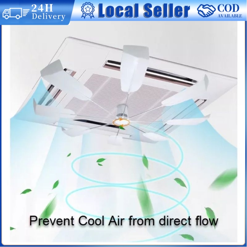 Aircond Ceiling Fan Cassette Fan Wind Deflector Anti Direct Blowing Fan