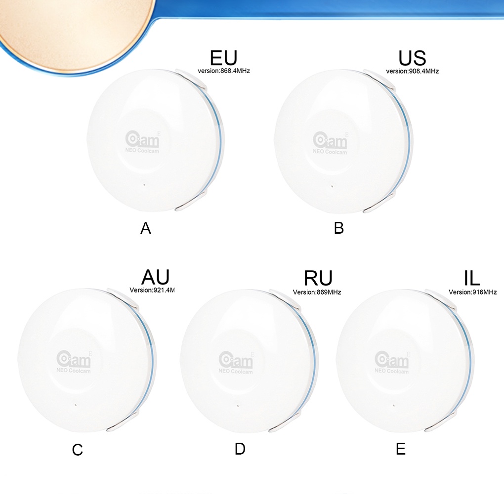 Neo Coolcam Zwave Water Leak Flood Alert Level Control Sensor Overflow