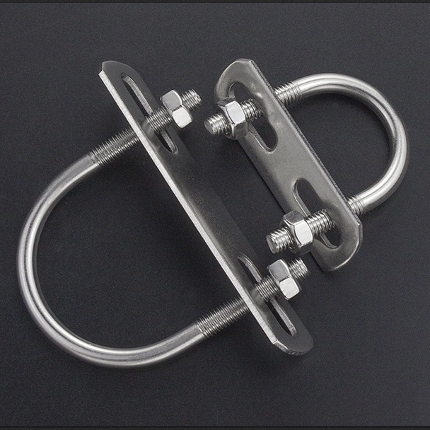 [U Bolt] M10 Extended Buckle U-Shaped Galvanized Bolt U-Shaped Screw ...
