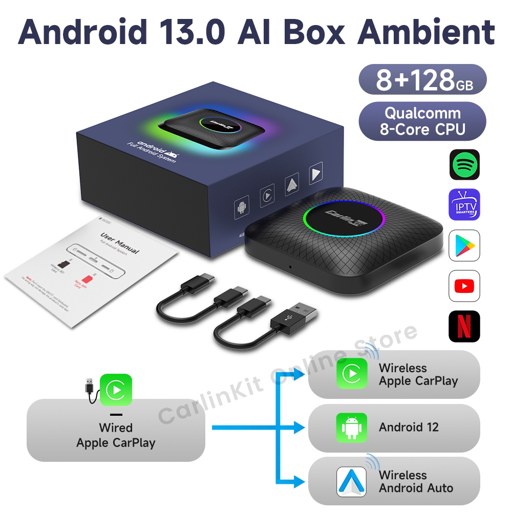 未開封CarlinKit 割り切れれ Ambient A13/Air Mouse 025