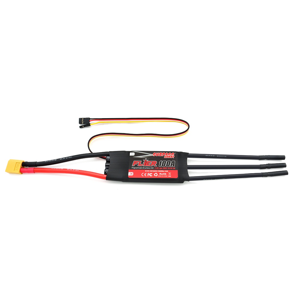SURPASS HOBBY 2-6S 32-bit Brushless ESC RC Brushless ESC Speed ...