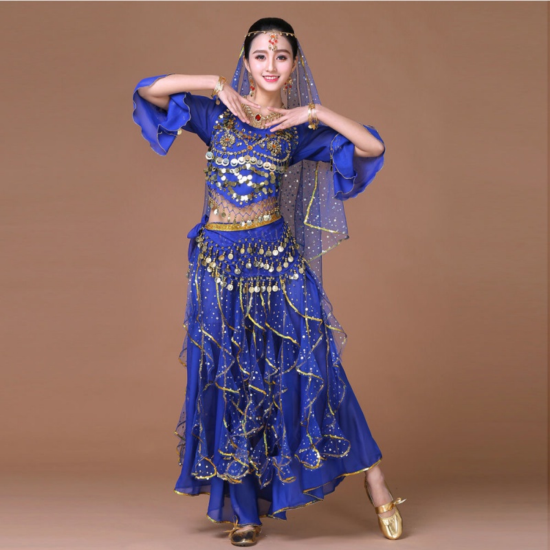 Indian Dance Costume High-End Women's Costume Performance Costume Belly ...