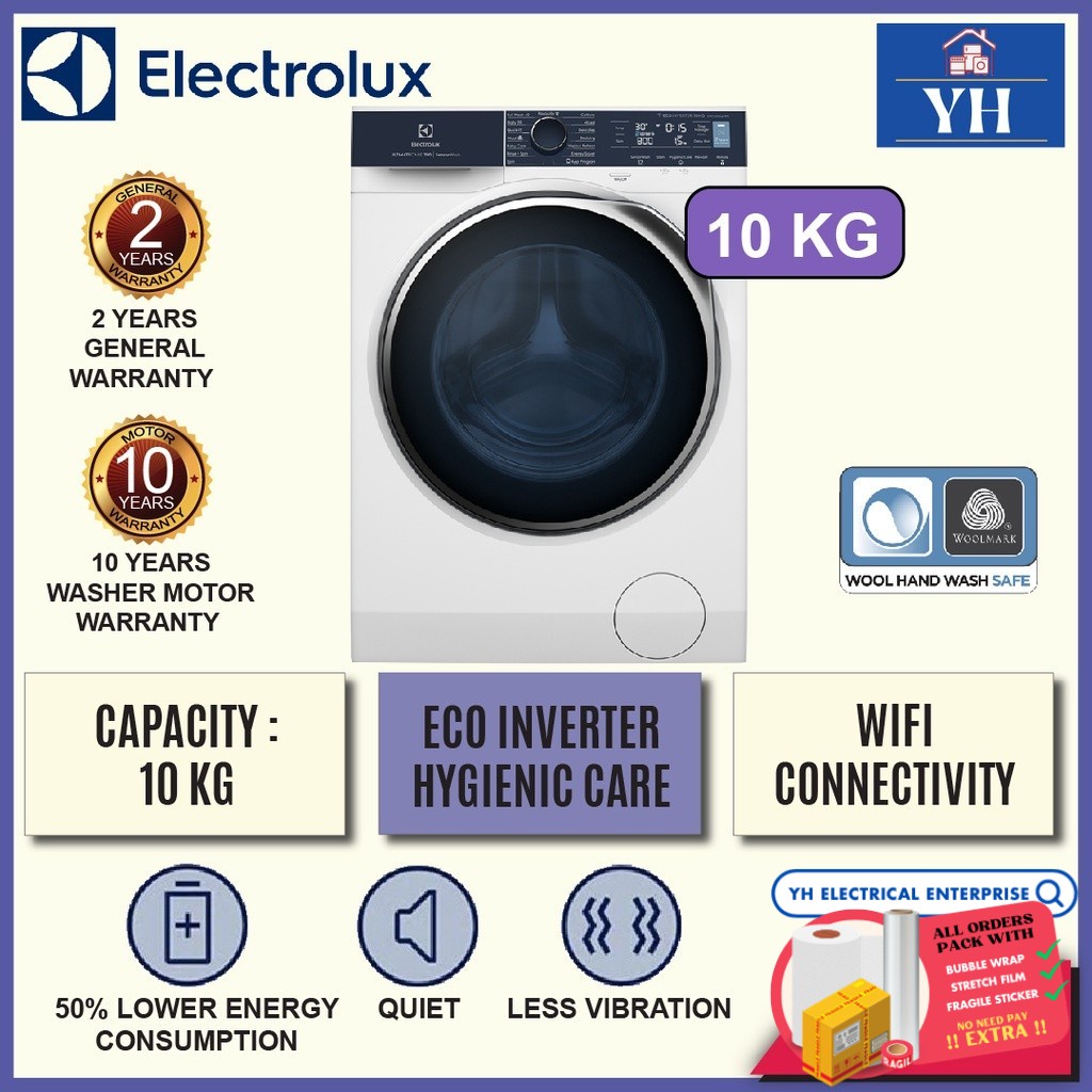 Electrolux 10KG UltimateCare 700 Front Load Inverter Wifi Connect ...