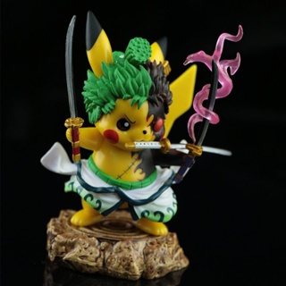 Pokemon GK Pikachu Dressed In Camouflage Cute Action Figure