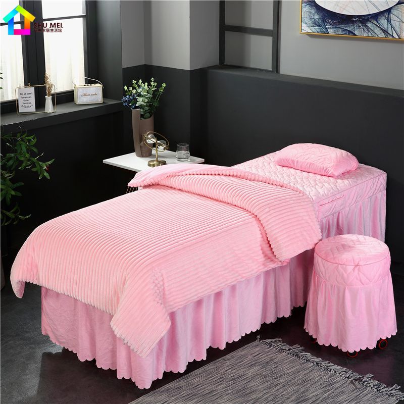 Four Seasons Crystal Velvet Beauty Bedspread Beauty Bed Sheet Beauty