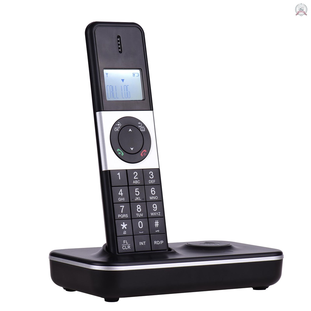 Bisofice Digital Cordless Phone Telephone with LCD Display Caller ID