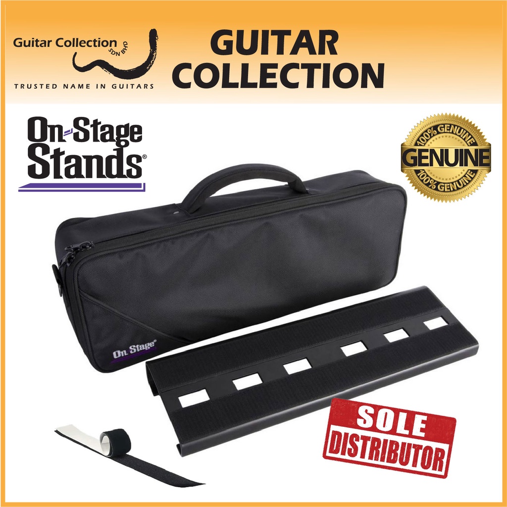 On Stage GPB2000 Compact Pedalboard (18.75" x 6") Comes with Bag
