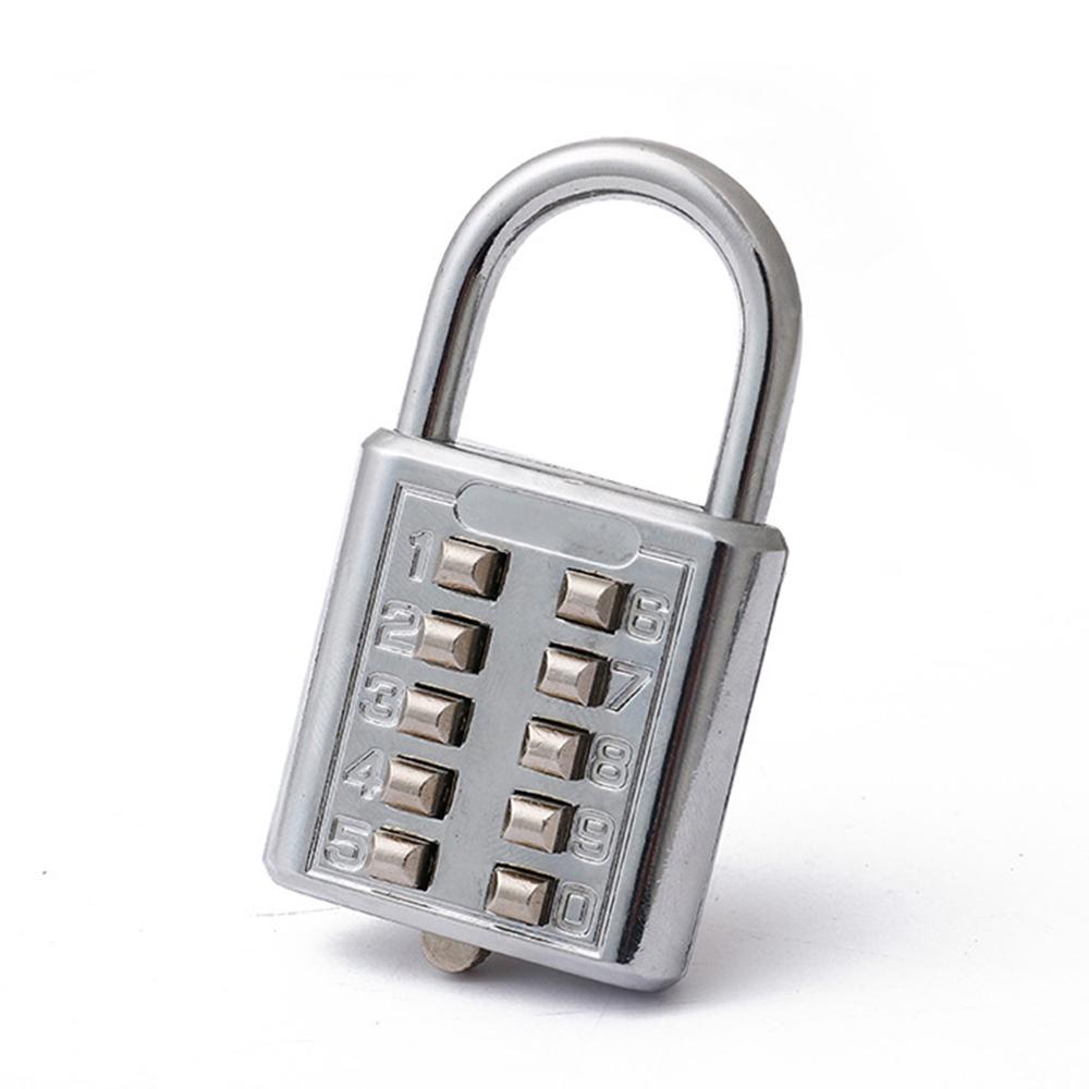 10-key Digital Key Code Lock Password Lock For Drawer Luggage Anti ...