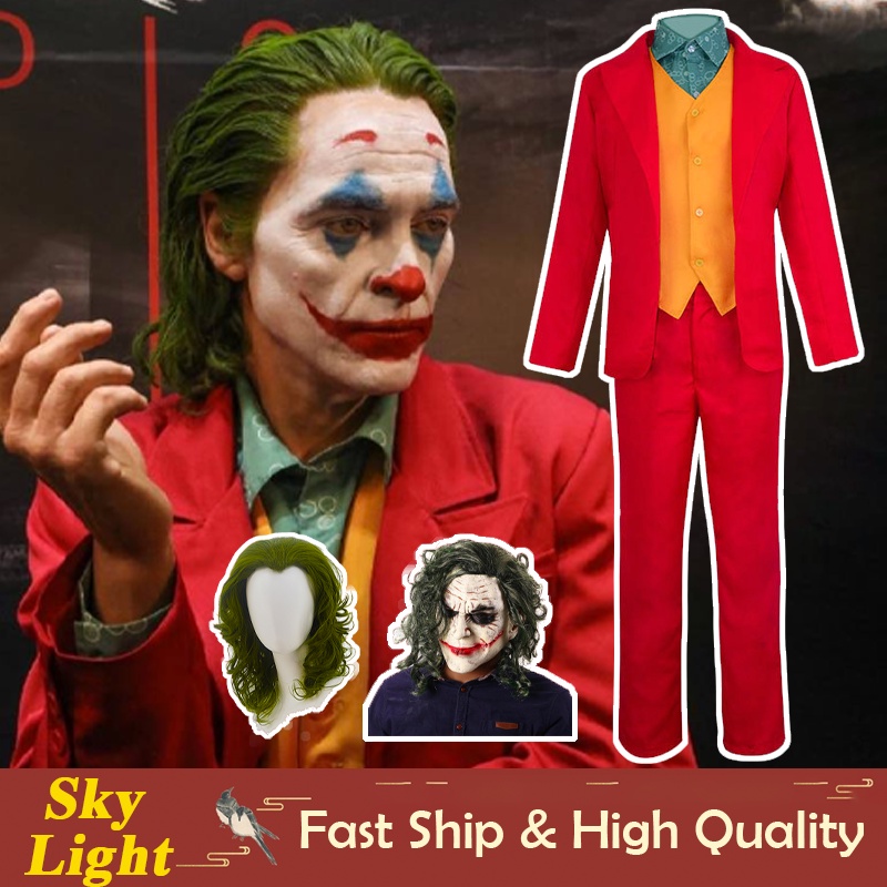 Travestimenti Halloween Joker Costume Fai Da Te Vestito Carnevale