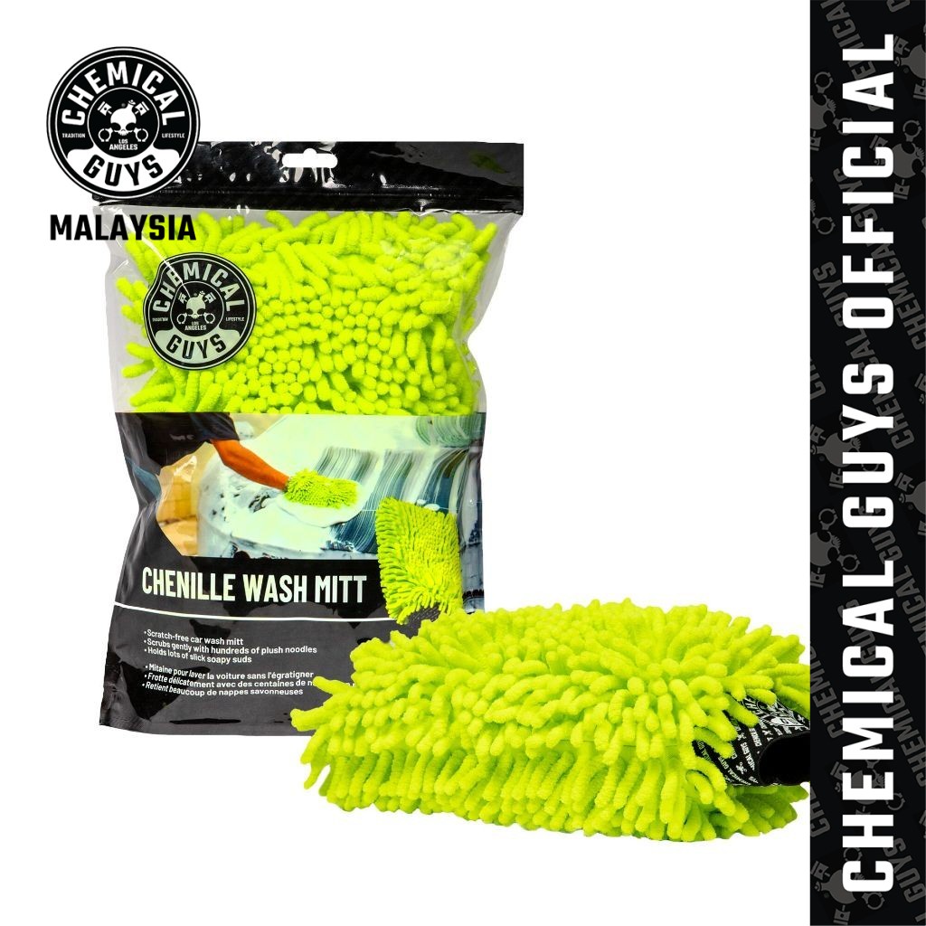 Chemical Guys Big MoFo Chenille Microfiber Premium Scratch-Free Wash Mitt