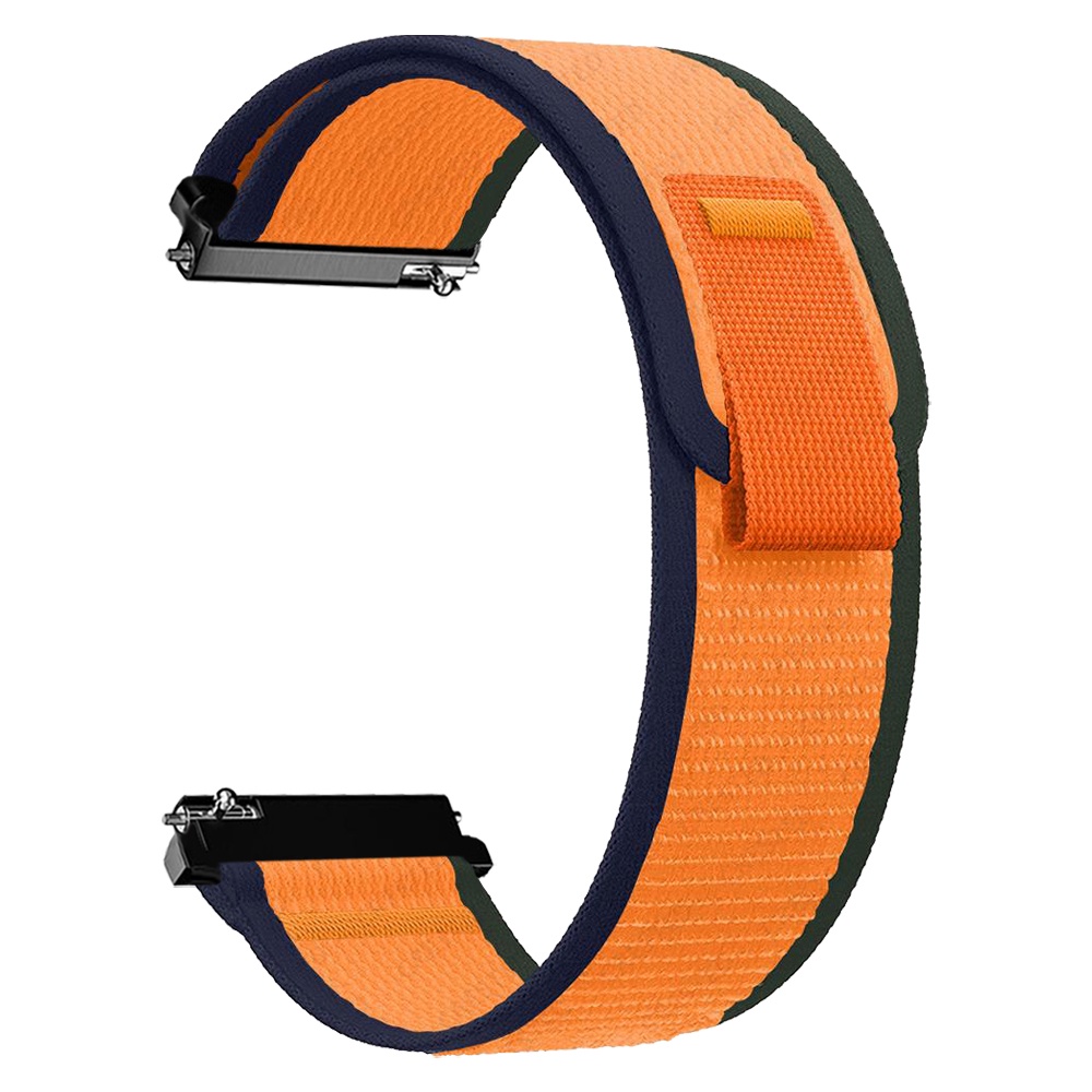 20mm 22mm High Quality Breathe Nylon Strap Sport Velcro Loop Wristband ...