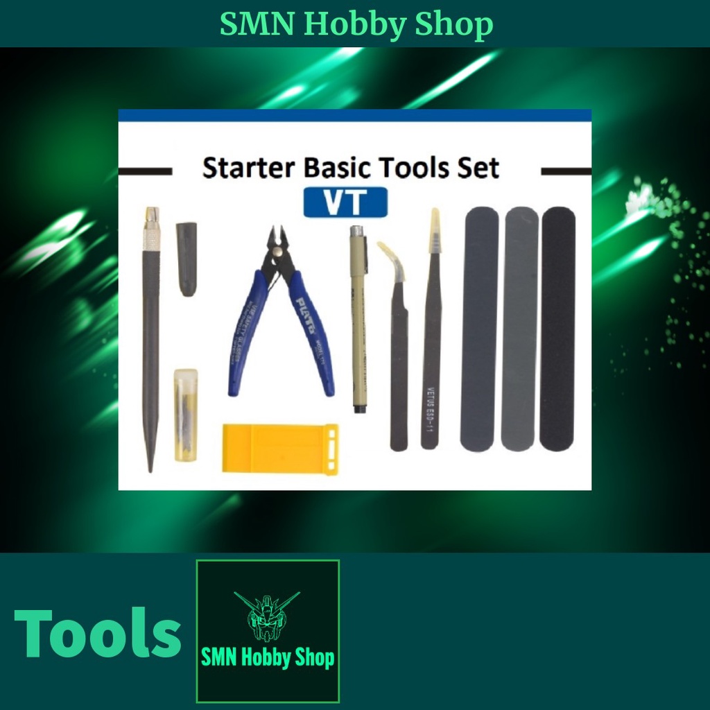 Modeler Starter/Beginner Basic Tools Set Craft for Model Kit [Hobby