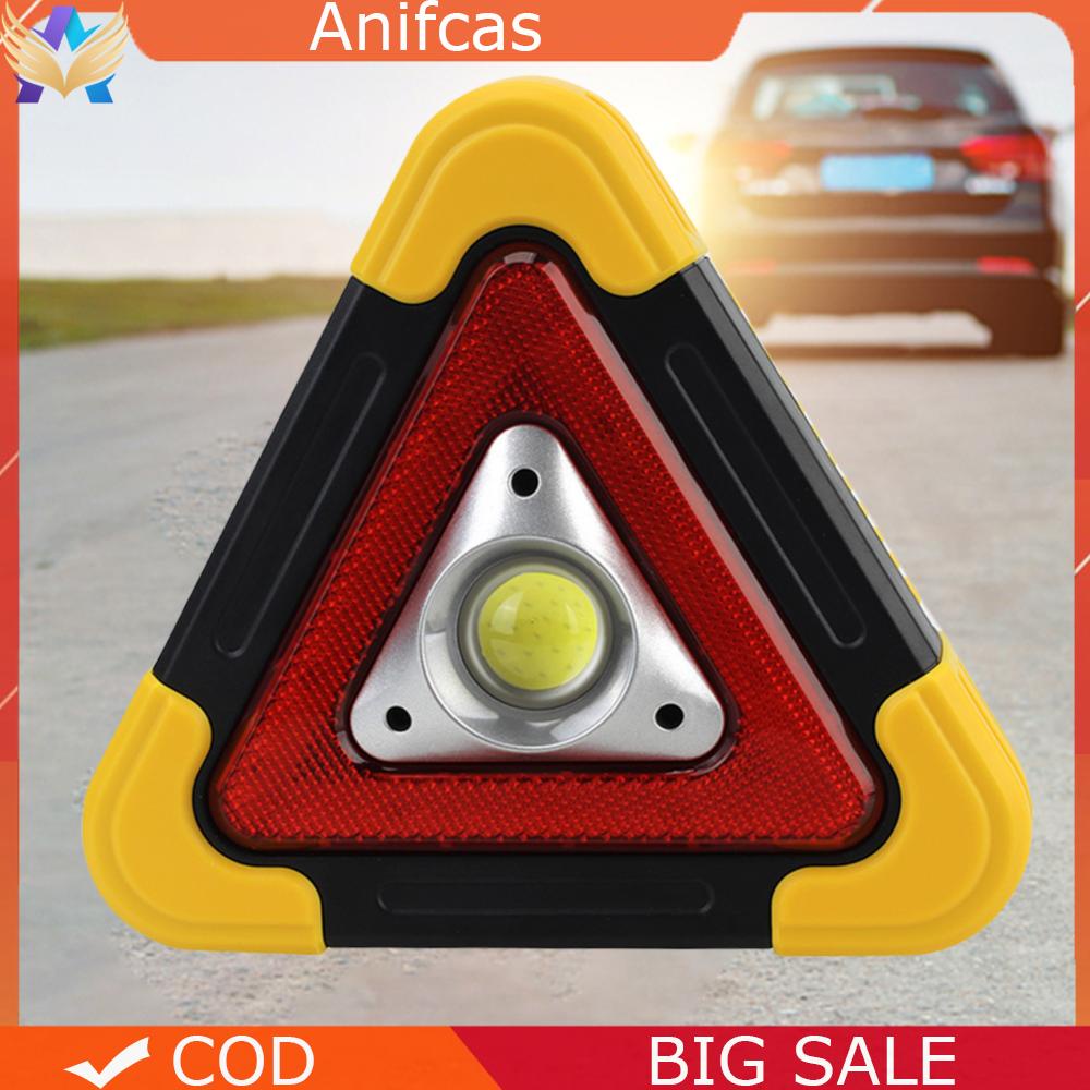 Solar Car Alarm Lamp Super Bright Emergency Breakdown Light 1/3 COB