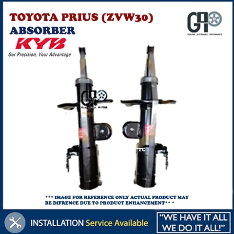 Genuine Toyota Prius ZVW30 Rear Shock Absorber Set (2009-2015) – Left & Right, Used OEM