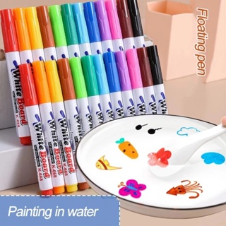 6pcs Doodle Pens Watercolor Paint Brush Pens Kids Stylus Drawing Doodle Pen  Water Color Pens Water Drawing Pens Markers Kids Pens Painting Pen Water