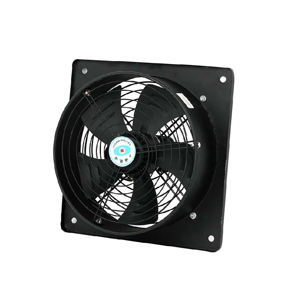 2000 cfm Ventilation exhaust fan 3 phase FZY square industrial wall fan