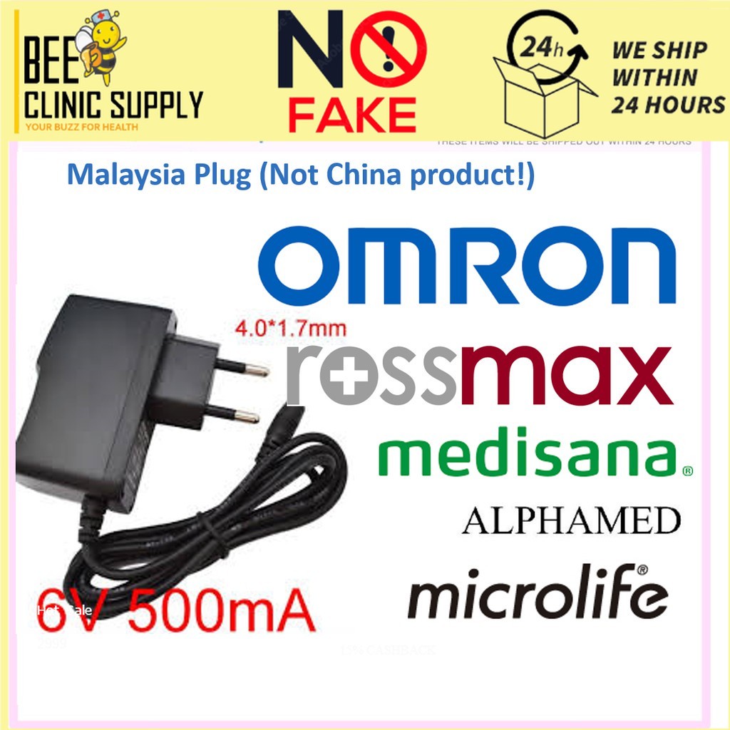 TopChargeur - Adattatore, Alimentatore, Caricabatterie 6 V Per Sostituzione Omron 60240H7000SW 9983666-5 - Foto 8