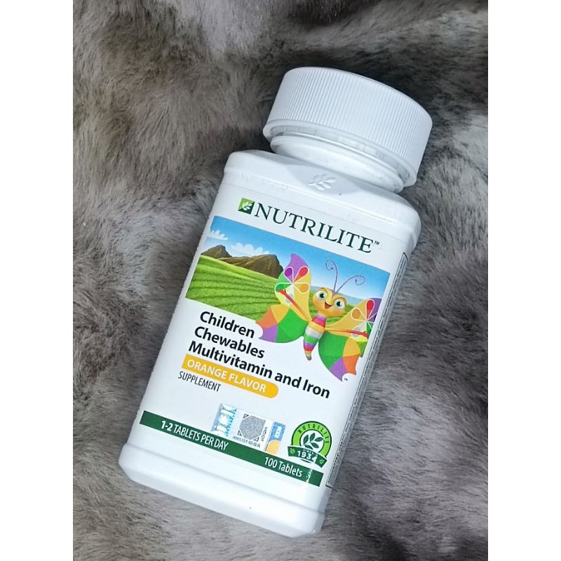 Nutrilite Children Multivitamin And Iron Chewables Tablet YS Beauty