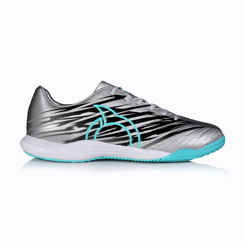 Ortuseight Catalyst Ballistic Silver Black Futsal Shoes | Shopee Malaysia