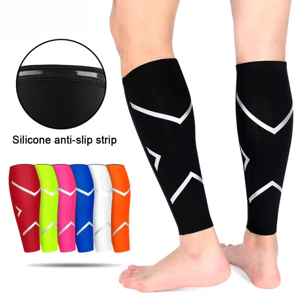 1Pcs Calf Compression Sleeves Leg Support Brace Shin Splint & Calf Pain ...